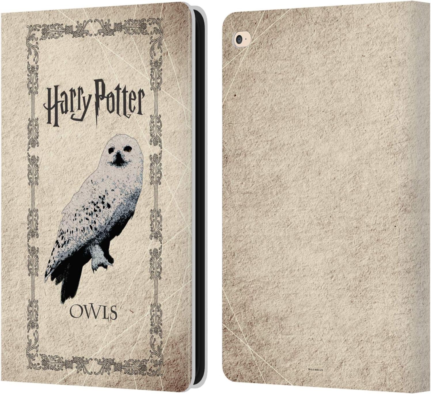 Harry Potter Hedwig Owl Leather Wallet Case for iPad Air 2
