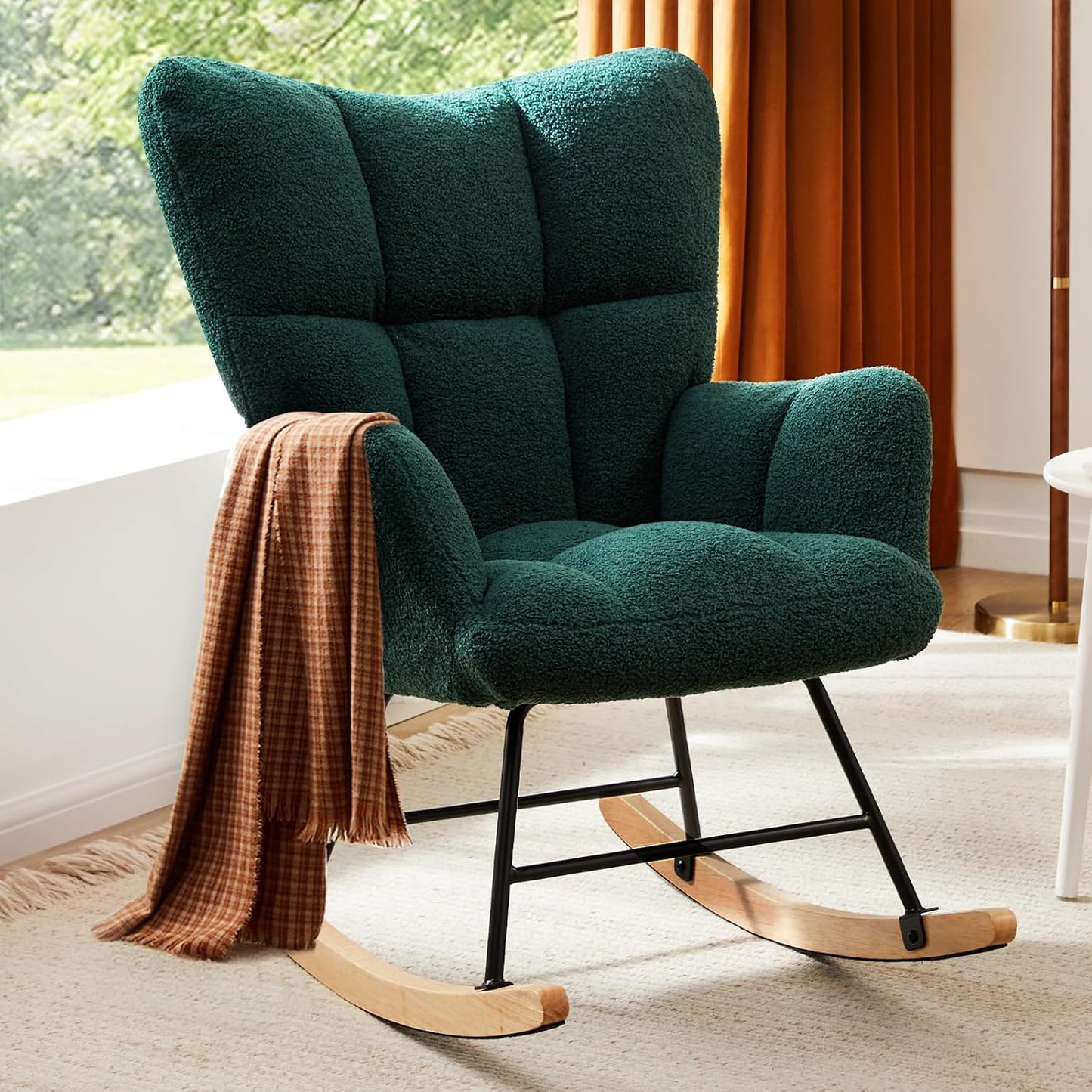 Sweetcrispy Teddy Glider Rocker - Cozy Nursery Essential