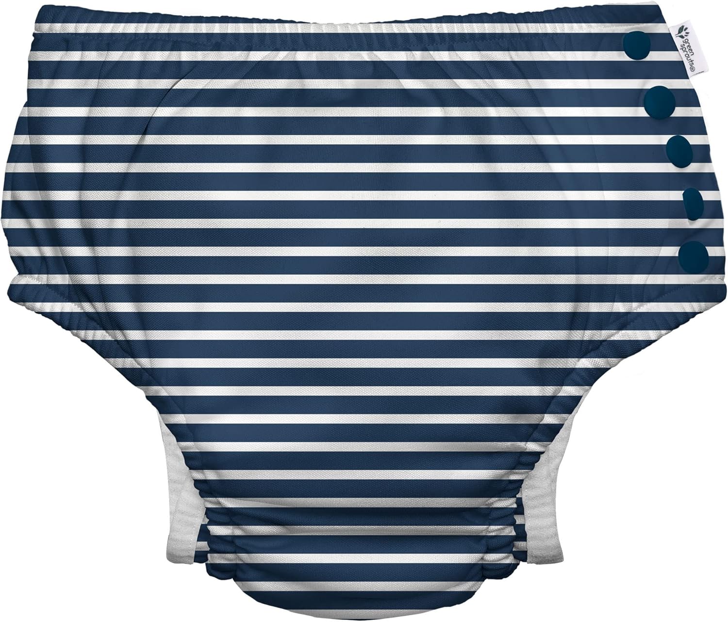 Ultimate Protection: Reusable Swim Diaper, UPF 50, Navy Stripes