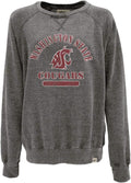 Blue 84 Women's Burnout Crewneck Sweatshirt - Vintage Cougars Look