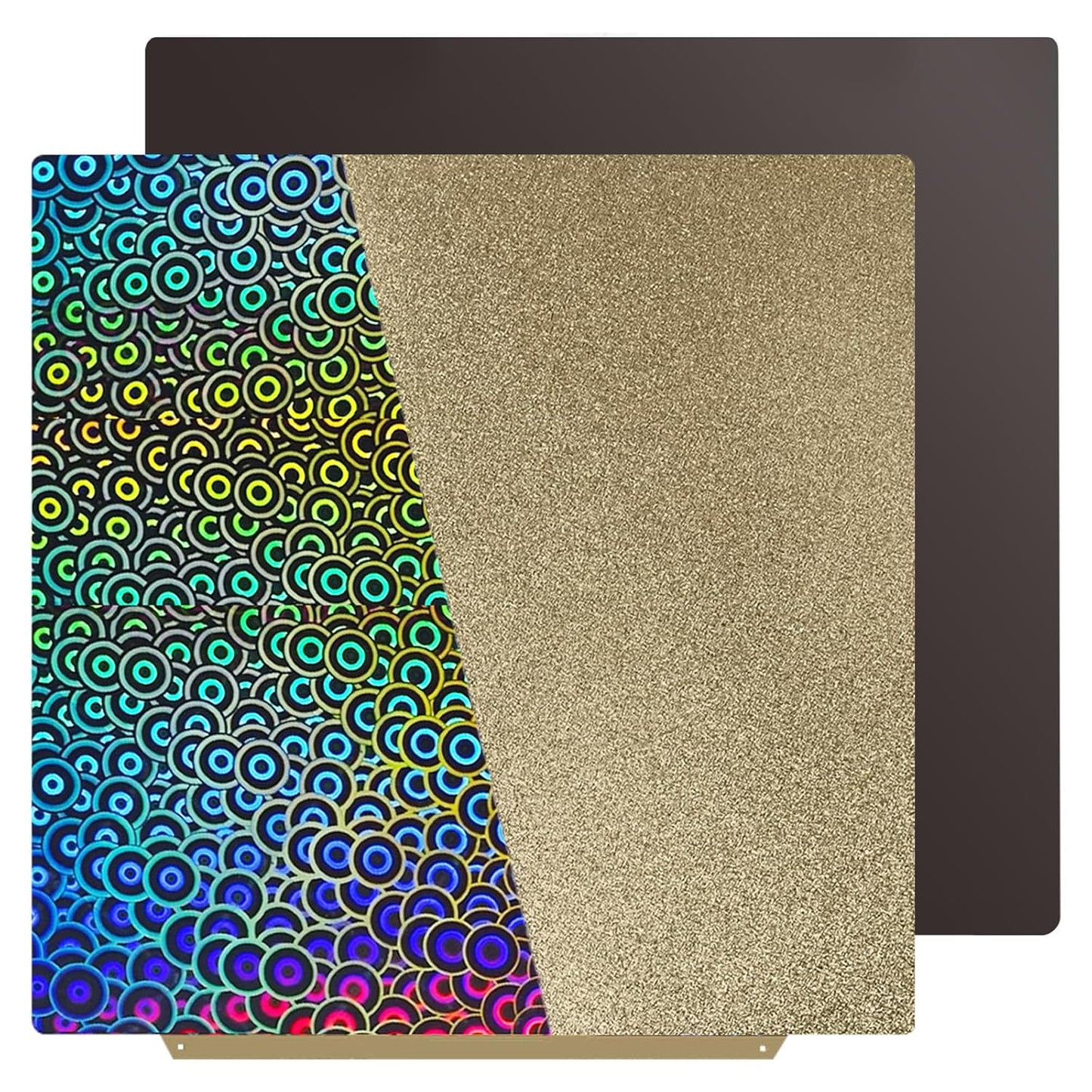 Smooth Kaleidoscope PEK PEI Build Plate for 3D Printers