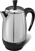Farberware Electric Coffee Percolator 8 Cup - Fast, Full Flavor