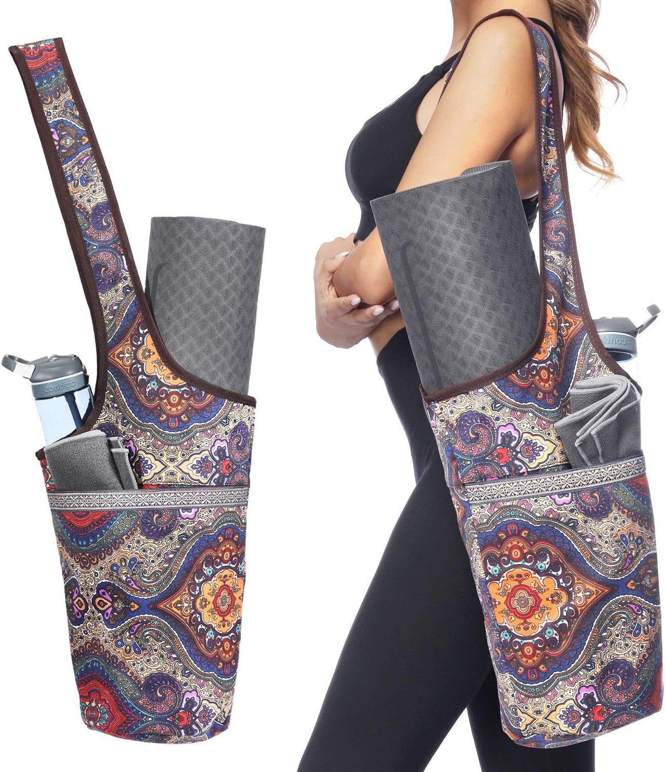Ewedoos Yoga Mat Bag - Spacious & Stylish Storage