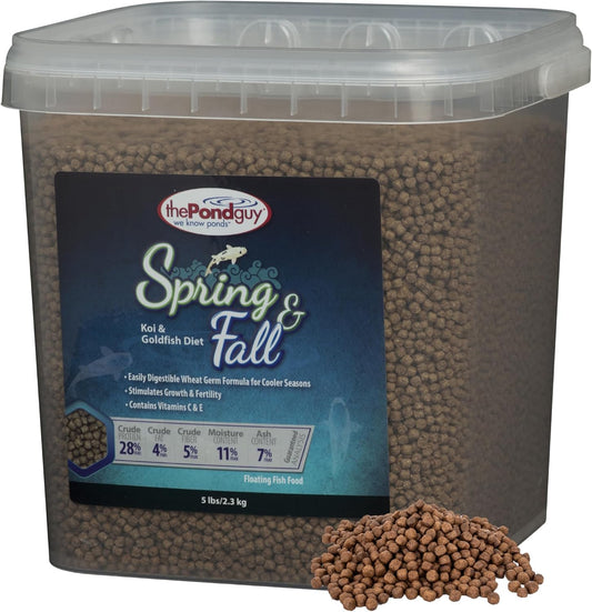 Premium Wheat Germ Fish Food for Koi & Goldfish Nutrition