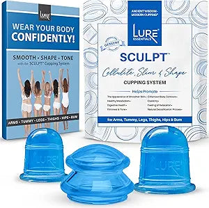 Lure Anti Cellulite Cupping Therapy Set for Smooth Skin