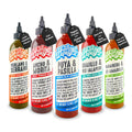 Hot Sauce Variety Pack - 5 Low-Sodium Vegan Latin Sauces