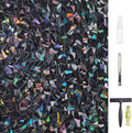 Window Privacy Film Total Blackout Decorative Film - High Privacy