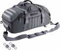 65L Large Duffle Bag - Tactical 3-in-1 Backpack for Sports