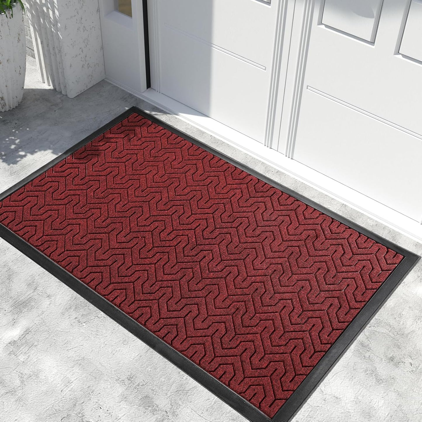 Yimobra Extra Large Door Mat for Outside Entrance 60x32 in