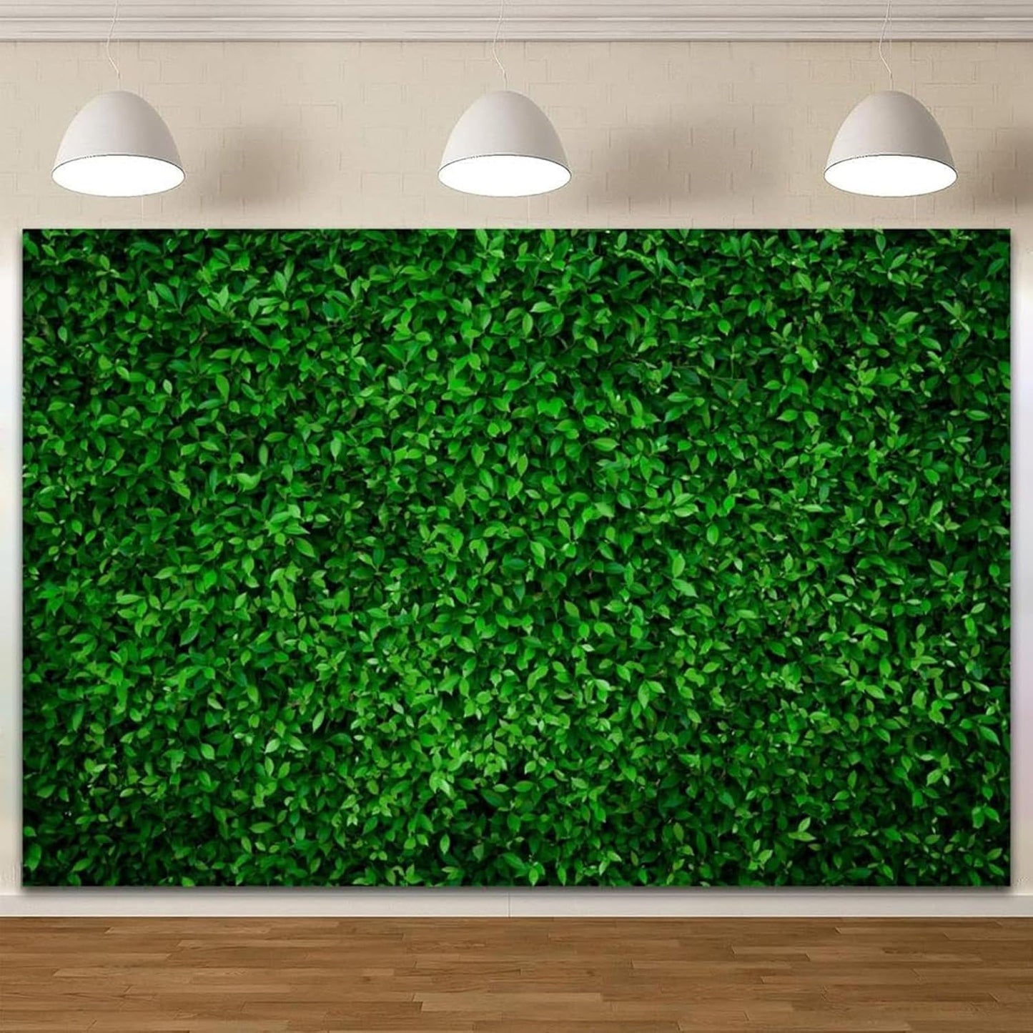 Grass Wall Photography Backdrop for Nature-Themed Events