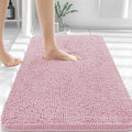OLANLY Bathroom Rug 36x24 - Soft Absorbent Chenille Bath Mat