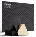 Sound Proof Foam Panels for Walls - 12 Pack Acoustic Panels