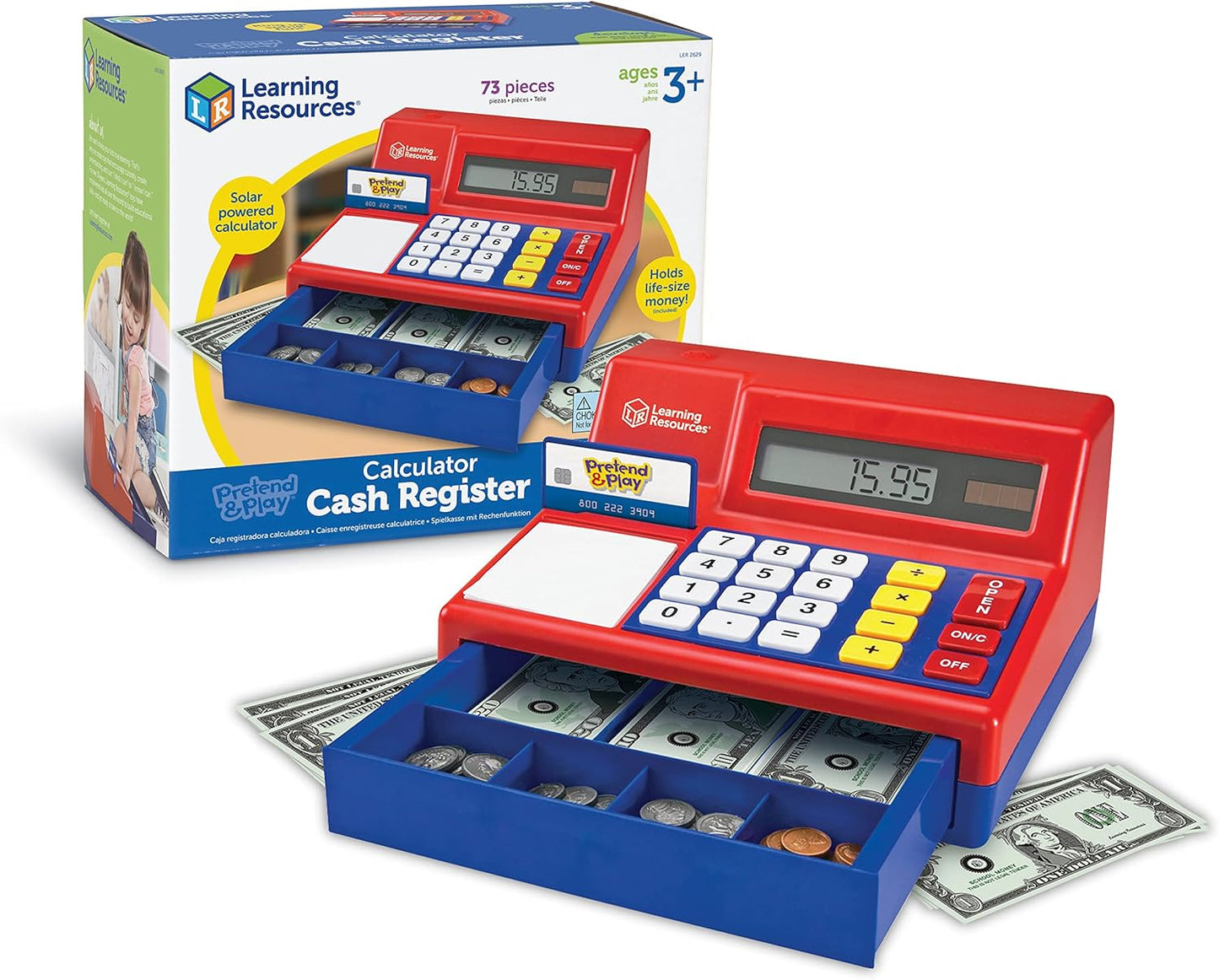 Interactive Cash Register Set - Develops Early Math Skills