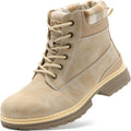Womens Hiking Snow Winter Boots - Lace Up Fur Lined Ankle Boot