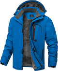 Mens Winter Waterproof Fleece Ski Jacket with Hood (Style QB4K)