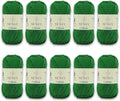 10 Skeins Sensy Calinia 100% Mercerized Giza Cotton Yarn - Fine Gauge