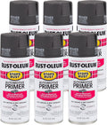 Rust-Oleum Stops Rust Automotive Primer Spray 6 Pack - Durable Base