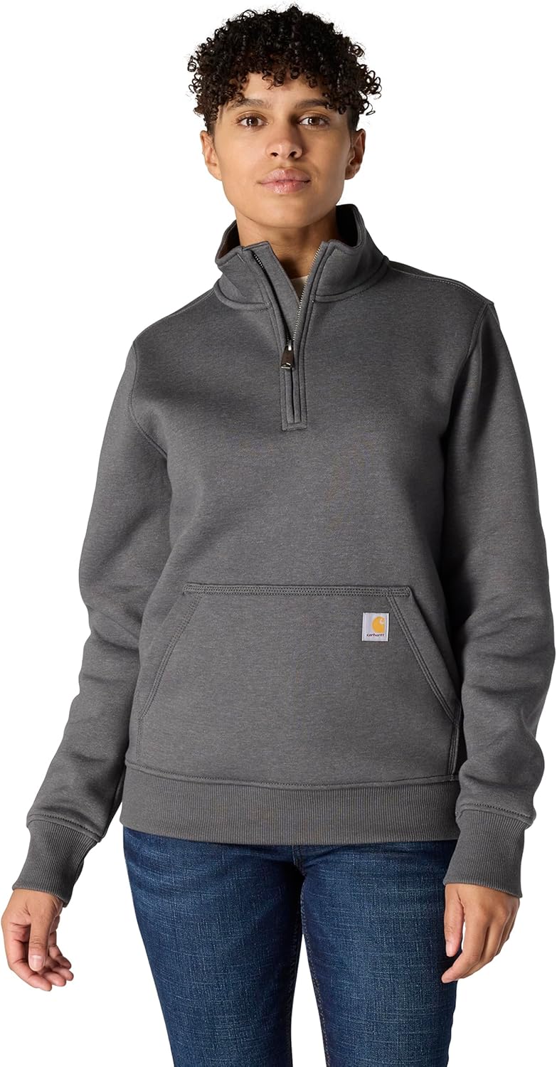 Carhartt Women's Relaxed Fit Midweight Quarter-Zip Sweatshirt Review