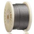 Wire Rope 1/8 in Stainless Steel Aircraft Cable 250 ft - Strong