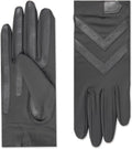 isotoner womens Water Repellent Touchscreen Spandex Shortie Gloves