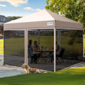 Quictent 10ftx10 Pop up Screened Canopy Tent for Outdoor Fun