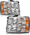 Chevy Silverado Headlights Assembly 2007-2014 - Bright OEM-Style