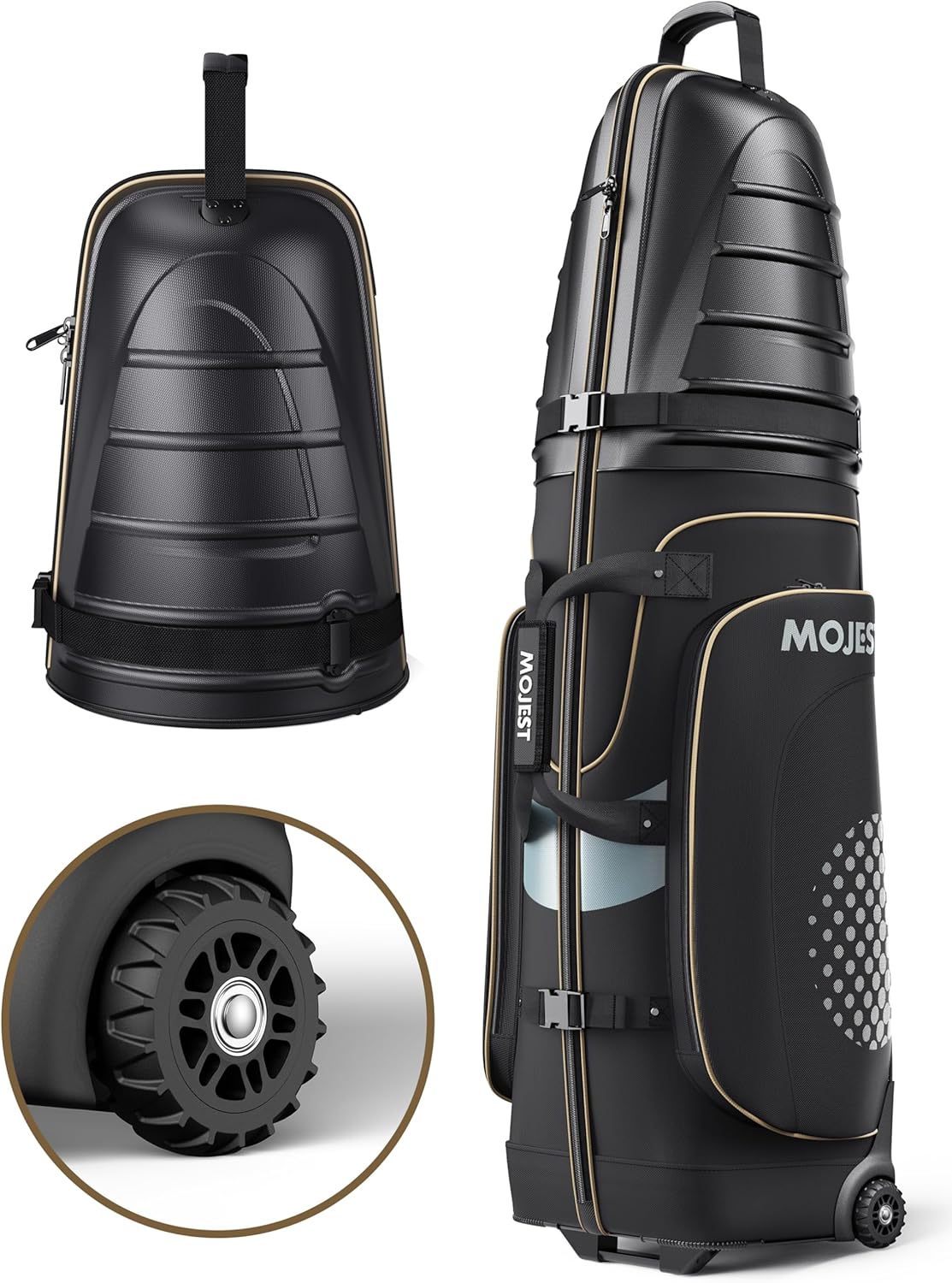 Premium Golf Travel Bag: Heavy-Duty Protection