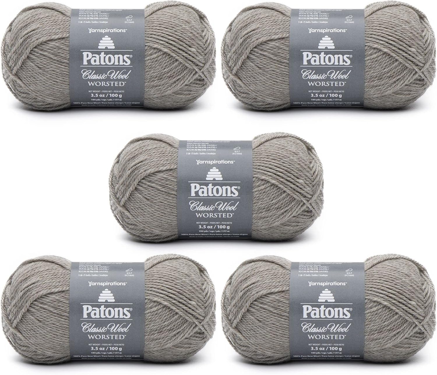Patons Classic Wool Natural Mix Yarn - Perfect for Knitting