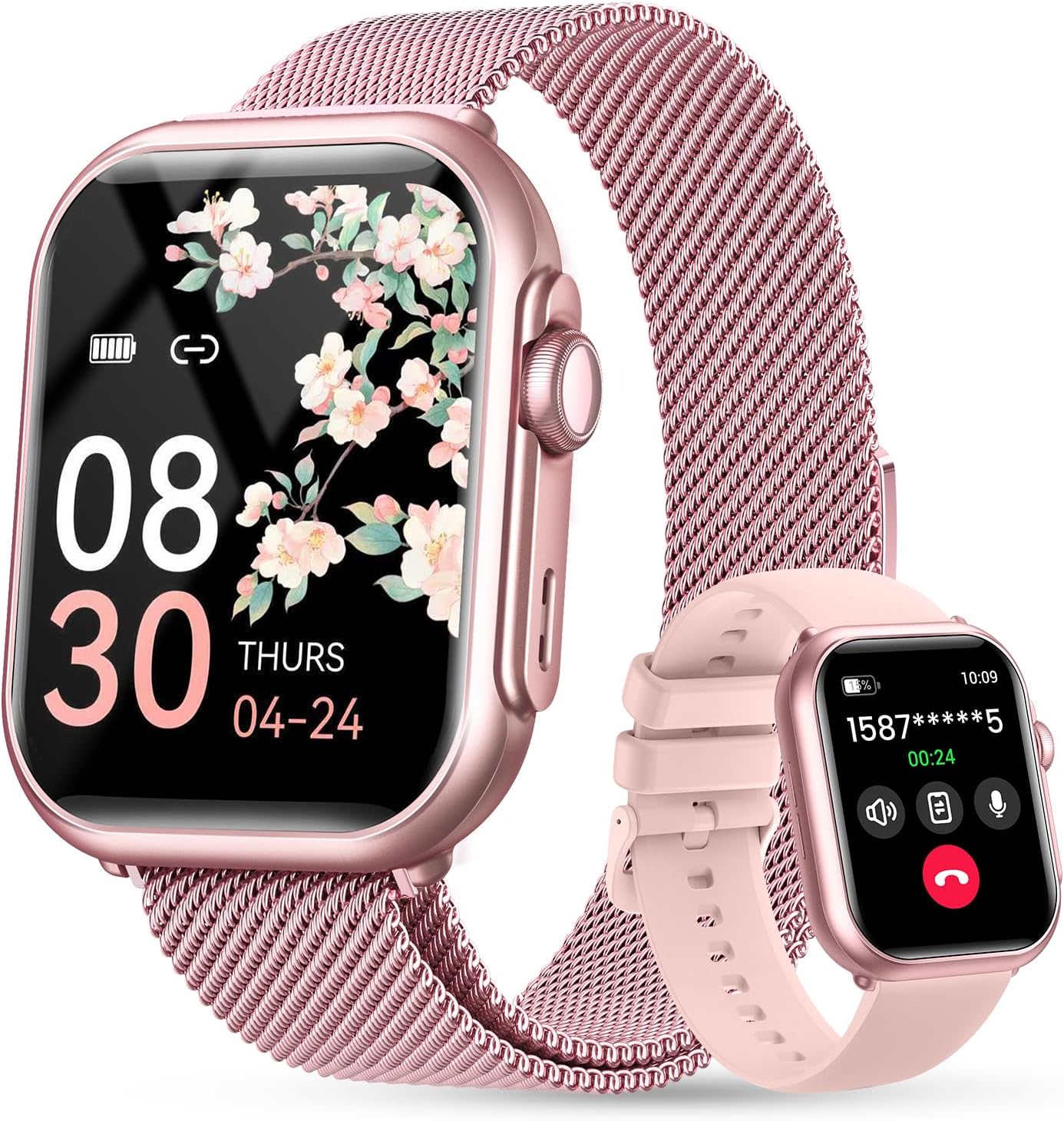 Smart Watch for Fitness Tracking with 30 Days Battery Life