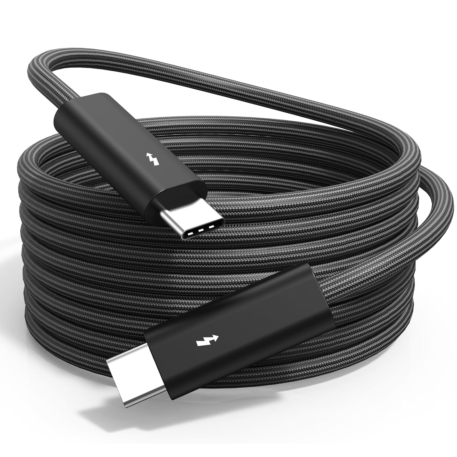 USB-C Thunderbolt 4 Cable 10 FT with 240W Charging and 8K Support