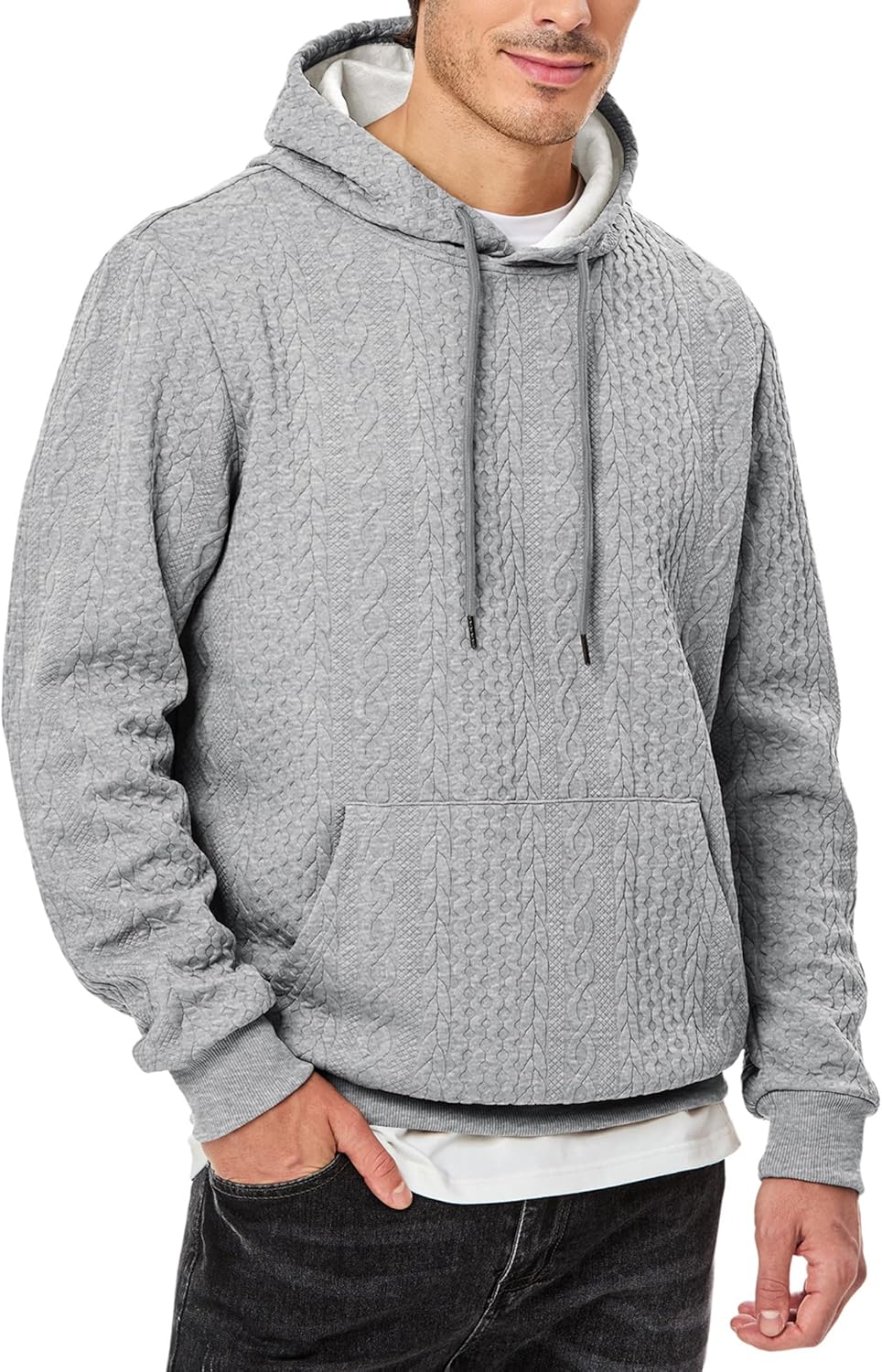 JMIERR 2024 Mens Graphic Hoodie: Stylish Comfort!