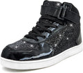 Wooowyet Glitter Shoes Kids High Top Sneakers - Sparkling Party