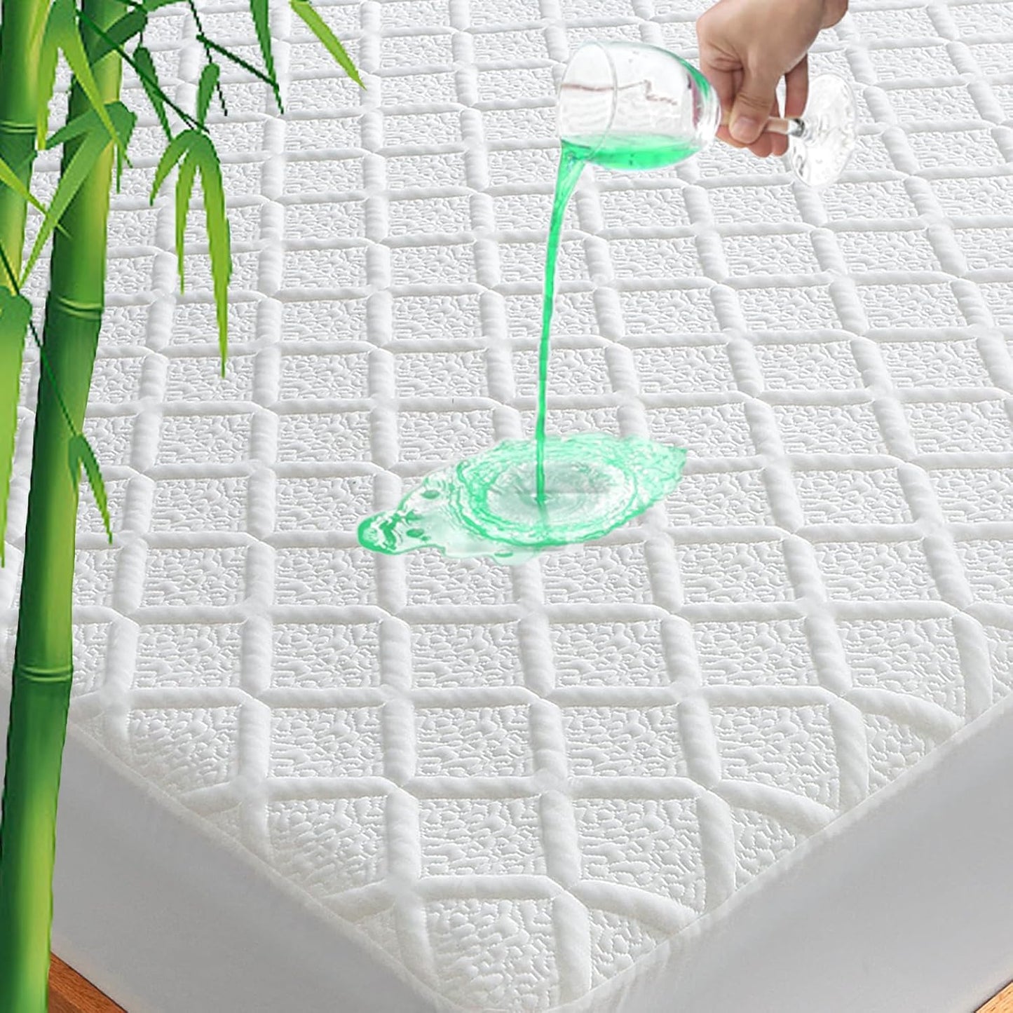 UNILIBRA Cal King Size Waterproof Mattress Protector for Comfort