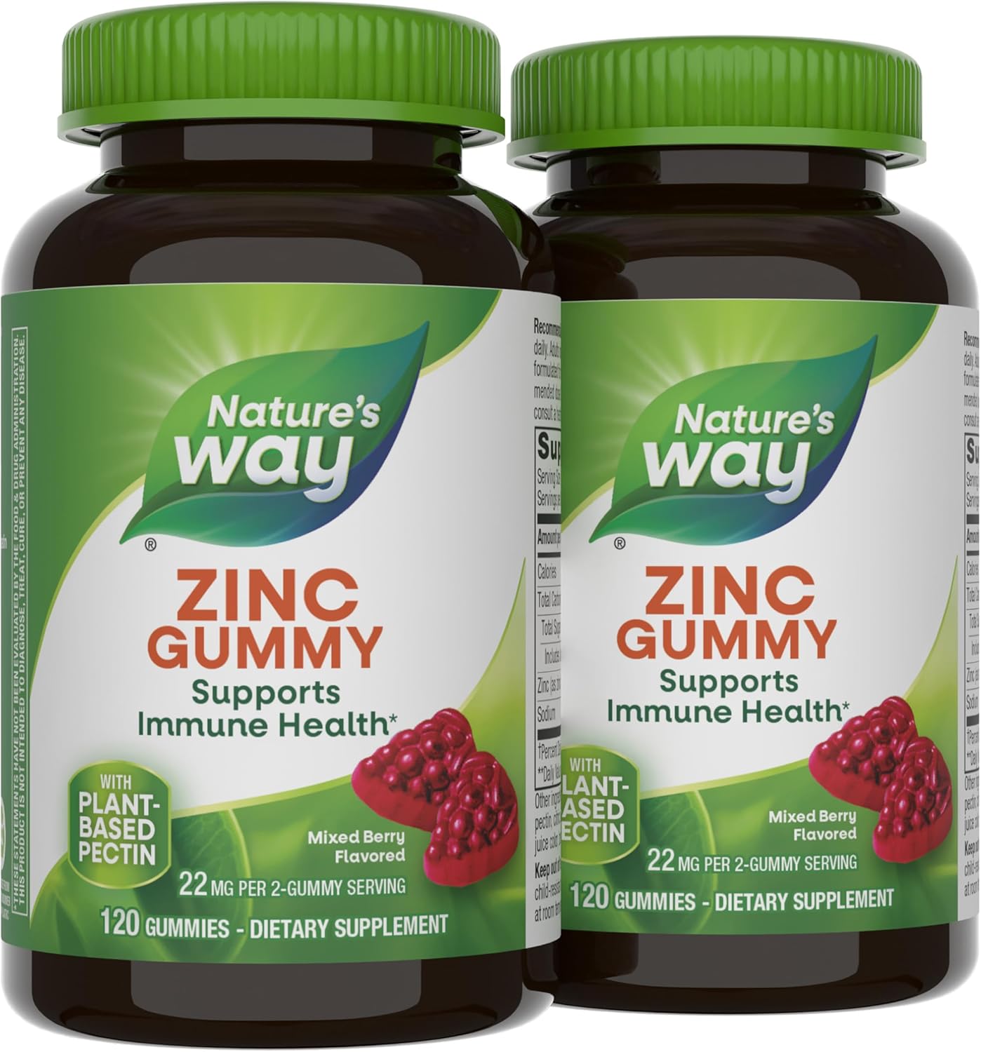 Nature's Way Zinc Gummies for Immune Support - 120 Chews
