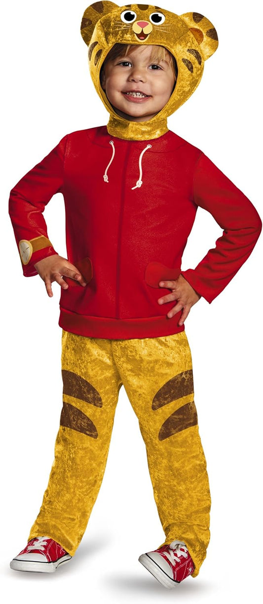 Daniel Tiger Classic Toddler Costume for Fun Role Play Adventures