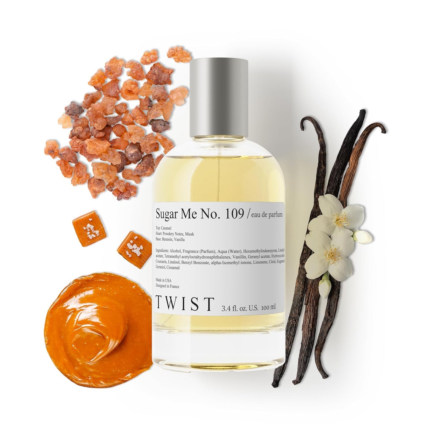 Twist Sugar Me No. 109 - Long-Lasting Vegan Perfume for Women