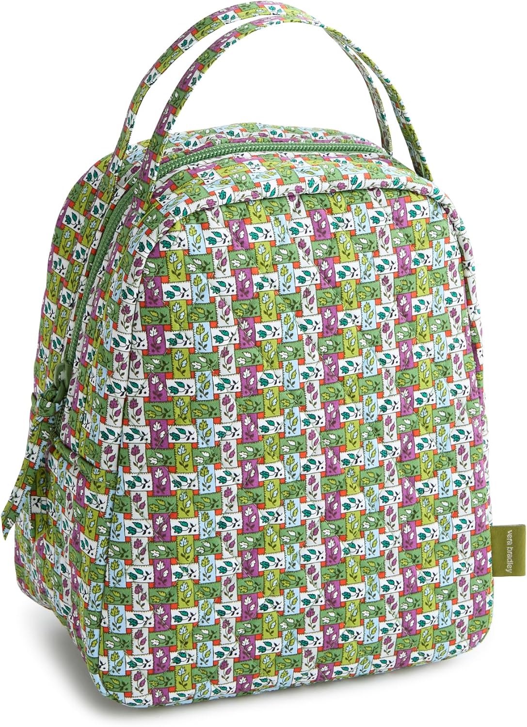 Premium Cotton Lunch Bag with Ribbon Plaid Design for Style