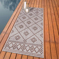 Outdoor Runner Rug 2x8 Washable Indoor/Outdoor Runner - Durable