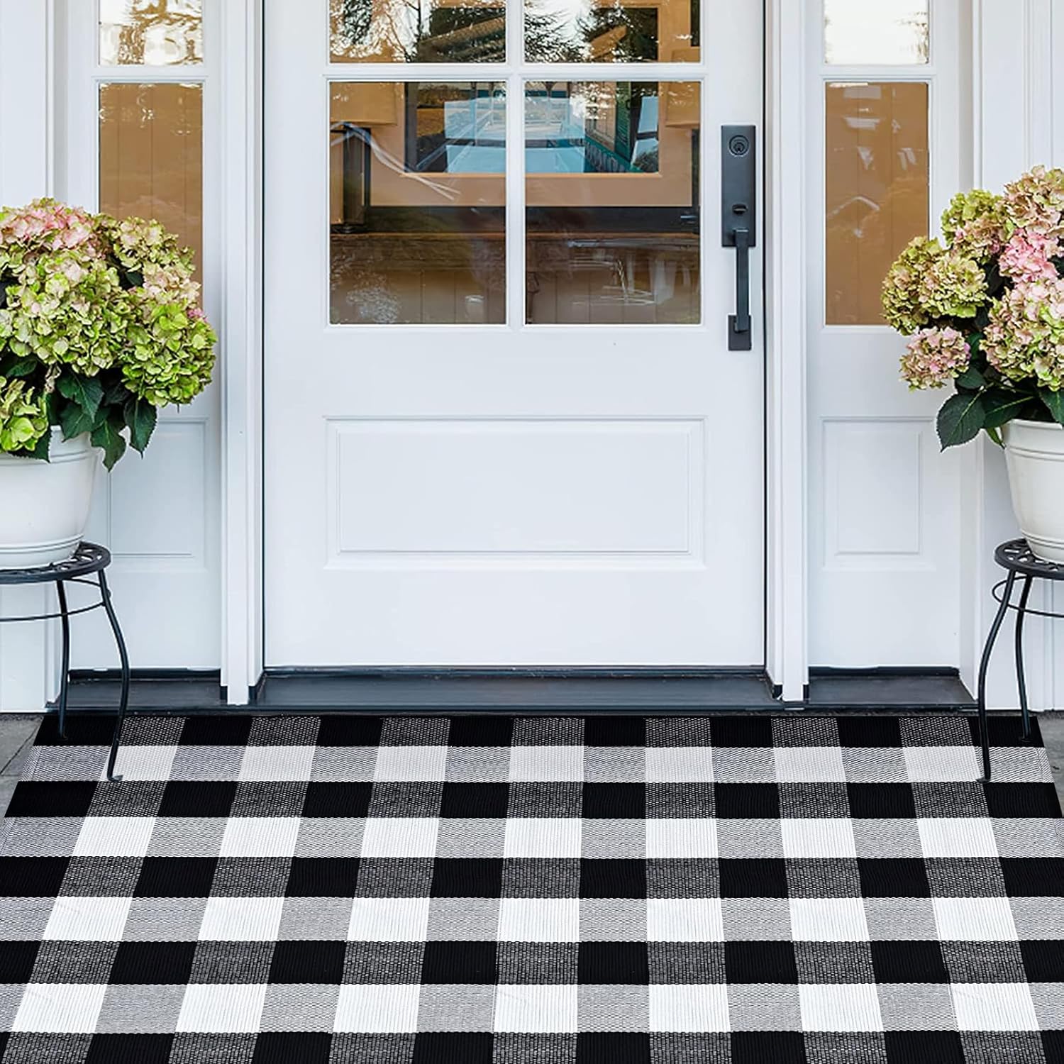 Buffalo Plaid Rug 35.4x59 Inches for Indoor Outdoor Use