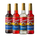 Torani Soda Shop Variety Pack Syrups - Raspberry Peach Vanilla