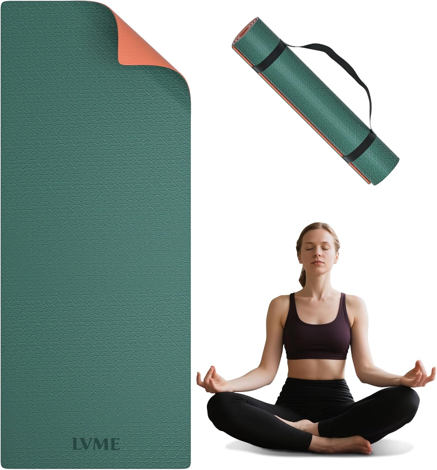 Non Slip Yoga Mat for All Levels - Stylish & Practical Design