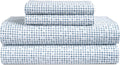 LANE LINEN Cotton Flannel Sheets King Size - Brushed for Extra