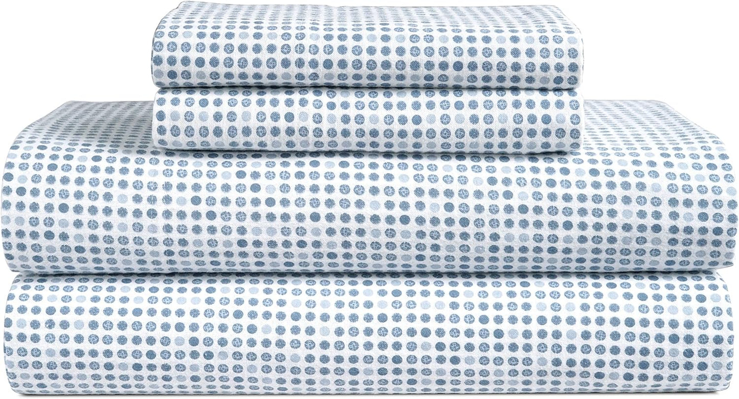 LANE LINEN King Size Cotton Flannel Sheets for Cozy Sleep