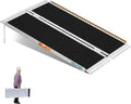 Wheelchair Ramp 4ft Non-Skid Aluminum Portable Ramp - 800 lb Capacity