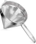 18/8 Stainless Steel China Cap Strainer 10-in - Coarse Mesh