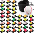 Skylety Wrist Return Ball 1.85ft Rubber Sport Balls - Pack of 80