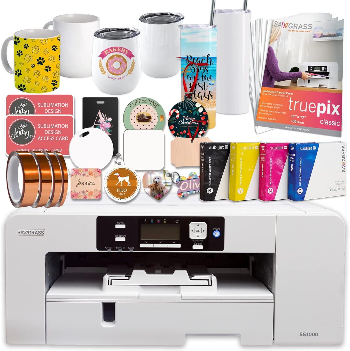 Sawgrass UHD SG1000 Sublimation Bundle - Quality Prints & Exclusive Content!