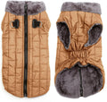 Warm Fleece Dog Coats with Durable Harness for Medium Dogs