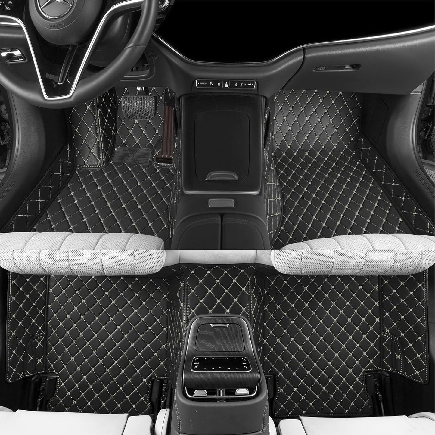 Customizable All-Weather Car Floor Mats for 99% Models