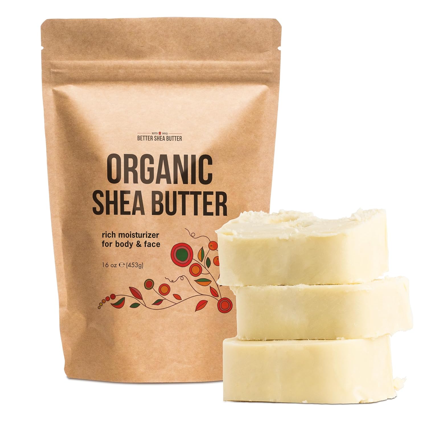 Organic Shea Butter Raw Unrefined by Better Shea Butter